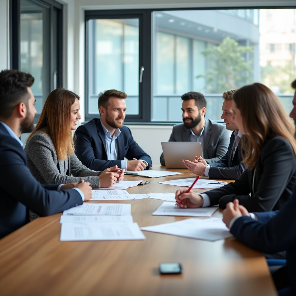 Equipo de ConsultaEfectiva en reunión estratégica